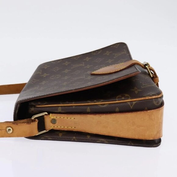 LOUIS VUITTON Monogram Cartouchiere GM Shoulder Bag M51252 LV Auth BA5913 - Picture 6 of 16